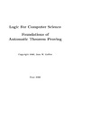 Gallier J.  Logic for computer science: foundations of automatic theorem proving
