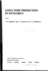 Horton C.W. (ed.), Reichl L.E. (ed.), Szebehely V.G. (ed.)  Long-time prediction in dynamics