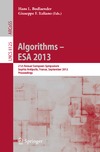 Bodlaender H., Italiano G.  Algorithms  ESA 2013: 21st Annual European Symposium, Sophia Antipolis, France, September 2-4, 2013. Proceedings