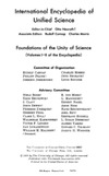 Carnap R.  Foundations of logic and mathematics