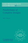 Cameron P.  Parallelisms of complete designs