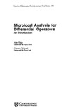 Grigis A., Sjostrand J. — Microlocal analysis for differential operators: An introduction