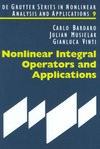 Bardaro C., Musielak J., Vinti G.  Nonlinear integral operators and applications