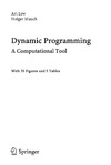 Lew A., Mauch H.  Dynamic programming a computational tool