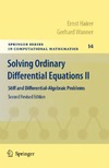 Hairer E., Wanner G.  Solving ordinary differential equations, - Stiff and differential-algebraic problems