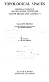 Claude Berge  Topological Spaces
