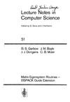 Garbow B., Boyle J., Dongarra J.  Matrix Eigensystem Routines - EISPACK Guide Extension (Lecture Notes in Computer Science, Vol. 51)