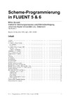 Javurek M.  Germany Scheme Programing in FLUENT 5 & 6