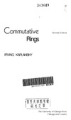 Kaplansky I. — Commutative rings