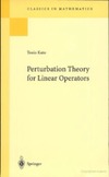 Kato T.  Perturbation theory for linear operators