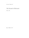 Giovanni G.  The Elements of Mechanics: Texts and Monographs in Physics