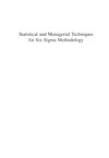 Barone S., Franco E.  Statistical and Managerial Techniques for Six Sigma Methodology: Theory and Application