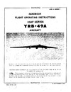 Handbook flight operating instructions USAF series YRB-49A aircraft