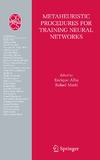 Alba E.  Metaheuristic procedures for training neural networks