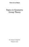 de la Harpe P.  Topics in geometric group theory