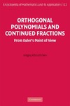 Khrushchev S.  Orthogonal Polynomials and Continued Fractions: From Euler's Point of View
