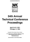 0  SVC - 54th Annual Technical Conference Proceedings