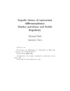 Michael Field, Matthew Nicol  Ergodic theory of equivariant diffeomorphisms: Markov partitions and Stable Ergodicity