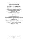 Gouvea F.Q., Yui N.  Advances in number theory