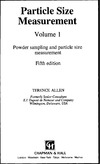 T. Allen  Particle Size Measurement Volume 1