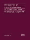 0  Proceedings of the Sixteenth Annual ACM-SIAM Symposium on Discrete Algorithms (Proceedings in Applied Mathematics)