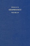 Barry Saltzman  Advances in Geophysics, Volume 30