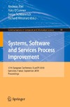 Riel A., O'Connor R., Tichkiewitch S.  Systems, Software and Services Process Improvement: 17th European Conference, EuroSPI 2010, Grenoble, France, September 1-3, 2010. Proceedings