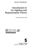 Humphreys J.  Introduction to Lie Algebras and Representation Theory