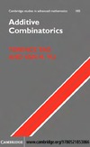 T. Tao, V. H. Vu  Additive Combinatorics (Cambridge Studies in Advanced Mathematics)