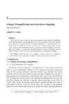 A. R. Collins  Linkage Disequilibrium and Association Mapping. Analysis and Applications