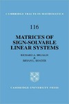 R. A. Brualdi, B. L. Shader  Matrices of Sign-Solvable Linear Systems (Cambridge Tracts in Mathematics, 116)