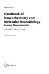 A. Lajtha, Dianna A. Johnson  Handbook of Neurochemistry and Molecular Neurobiology 3rd Edition: Sensory Neurochemistry (Springer Reference)