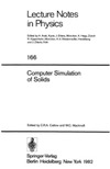 Catlow C.R.A., Mackrodt W.C.  Computer Simulation of Solids