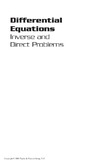 Favini A., Lorenzi A.  Differential Equations: Inverse and Direct Problems