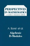 Borel A.  Algebraic D-Modules