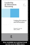Lord R.G., Maher K.J.  Leadership and Information Processing: Linking Perceptions and Performance