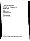 Pynn R., Riste T.  Time-Dependent Effects in Disordered Materials