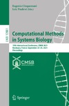 Eugenio Cinquemani  Computational Methods in Systems Biology