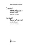 Lindenstrauss J., Tzafriri L.  Classical Banach Spaces I and II. Sequence Spaces. Function Spaces