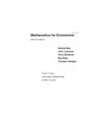 Hoy M., Livernois J., McKenna C.  Mathematics for Economics - 2nd Edition