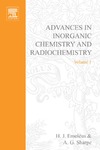 Emeleus H., Sharpe A.  Advances in Inorganic Chemistry and Radiochemistry, Volume 1