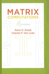 Golub G., Loan C.  Matrix Computations
