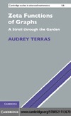 Terras A.  Zeta Functions of Graphs: A Stroll through the Garden