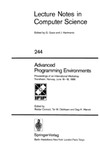 Conradi R., Didriksen T., Wanvik D.  Advanced Programming Environments