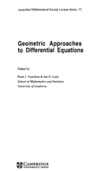 Vassiliou P., Lisle I.  Geometric approaches to differential equations