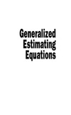 J. W. Hardin  Generalized  Estimating  Equations