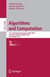 Cheong O., Chwa K., Park K.  Algorithms and Computation, Part I
