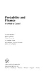 G. SHAFER  Probability and  Finance