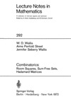 Wallis W. D., Street A. P., Wallis J. S.  Combinatorics: room squares, sum-free sets, Hadamard matrices