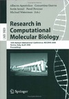 Apostolico A., Guerra C., Istrail S.  Research in Computational Molecular Biology, 10 conf., RECOMB 2006